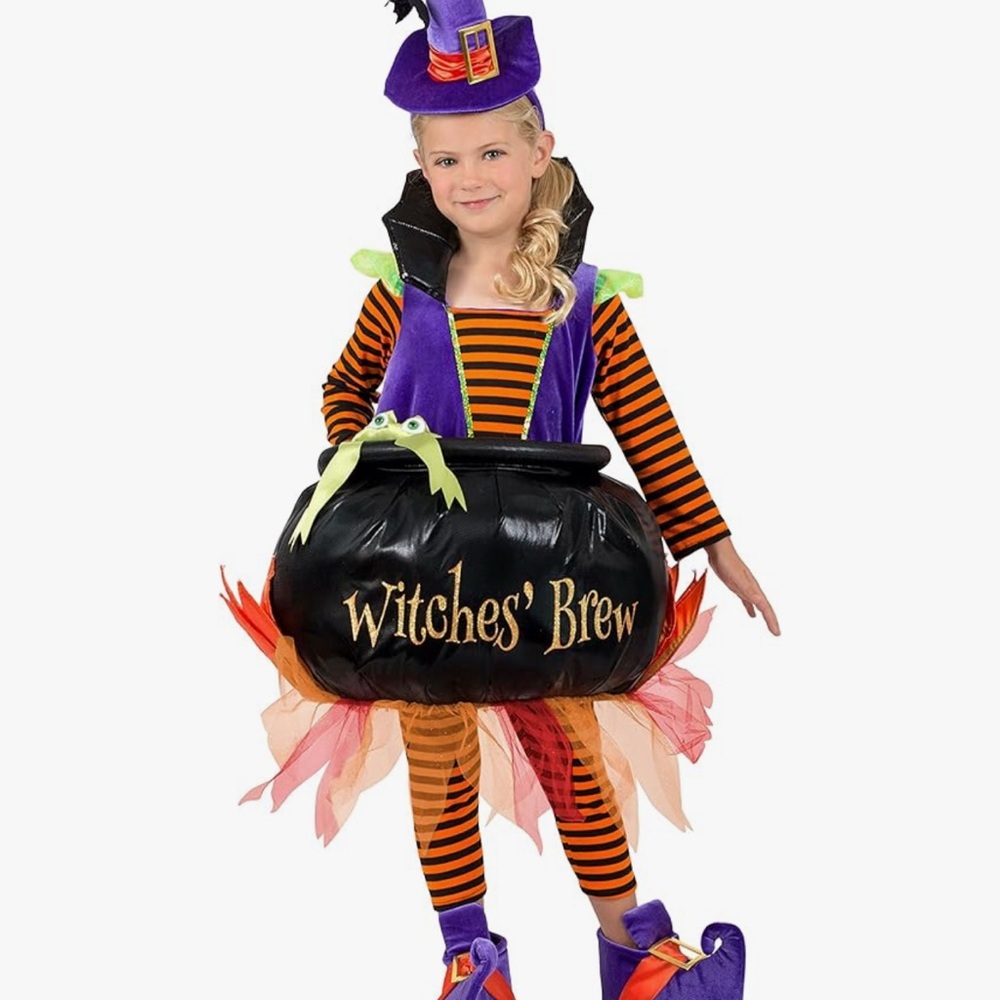 Princess paradise Cauldron witch premium costume. NWT Xs